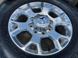 18" Ram 2500 3500 Laramie Power Wagon OEM wheels rims 2693 tires FALKEN A/T4 Texas Truck Tire