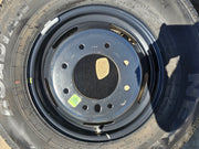 17" Dodge Ram 3500 Dually Laramie 8x200 wheels rims OEM 2703 2704 NEXEN Texas Truck Tire
