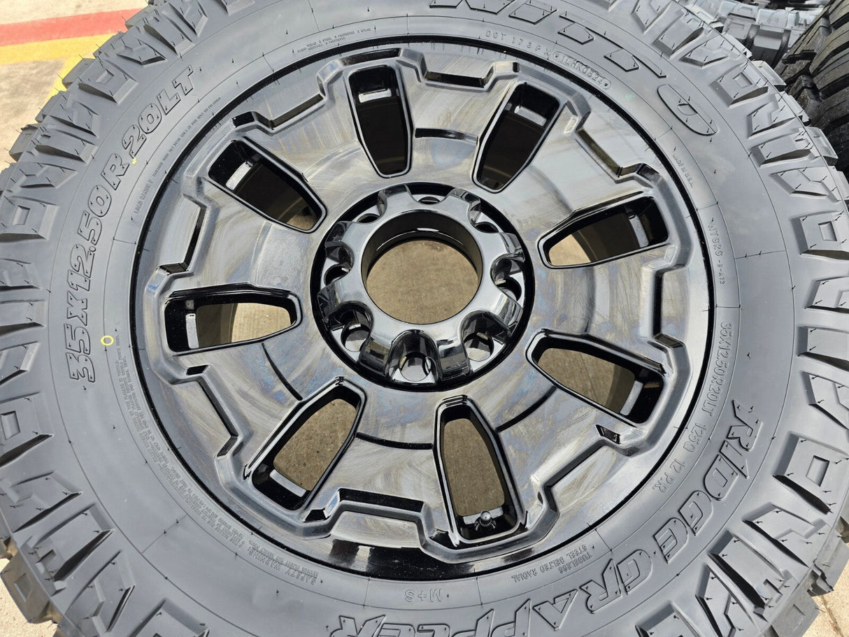 20" Ford F-250 F-350 OEM Limited Tremor 10487 wheels rims 2024 2025 2026 NEW Texas Truck Tire