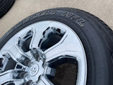 20" Dodge Ram 1500 OEM Laramie CHROME 2679 wheels rims 2023 2024 2025 2026 Texas Truck Tire
