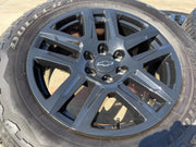 20" Chevy Silverado Tahoe Suburban ZR2 OEM 5913 wheels rims BRIDGESTONE A/T NEW Texas Truck Tire