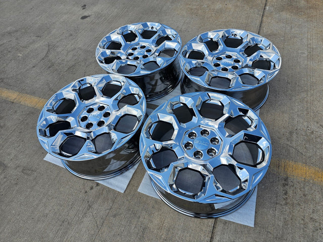 24" GMC Yukon Sierra Tahoe Cadillac Escalade V OEM wheels rims 2025 2026 NEW Texas Truck Tire