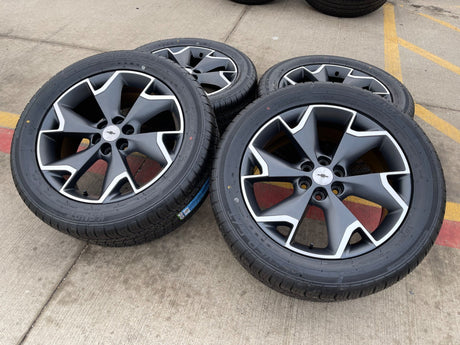 20" Chevy Blazer GMC Acadia Cadillac XT6 XT5 SRX OEM 5937 wheels rims tires NEW Texas Truck Tire