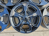 17" Jeep Wrangler Gladiator Rubicon OEM 9236 wheels rims 2021 2022 2023 2024 NEW Texas Truck Tire