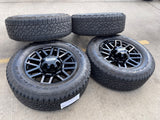 20" Ford F-250 F-350 LARIAT TREMOR OEM 10201 10104 rims wheels GOODYEAR A/T NEW Texas Truck Tire