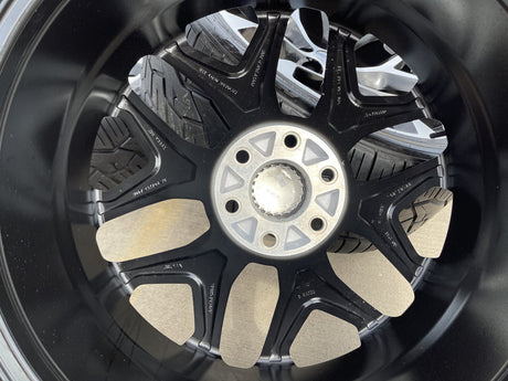 24" GMC Yukon Sierra Chevy Tahoe 1500 OEM replica 5668 wheels rims tires Texas Truck Tire