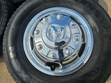 17" Dodge Ram 3500 Dually Laramie 8x200 wheels rims 2703 2704 OEM 2024 2025 NEW Texas Truck Tire