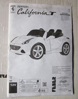 Rev up the Fun with the Ferrari California T Kids' Electric Car