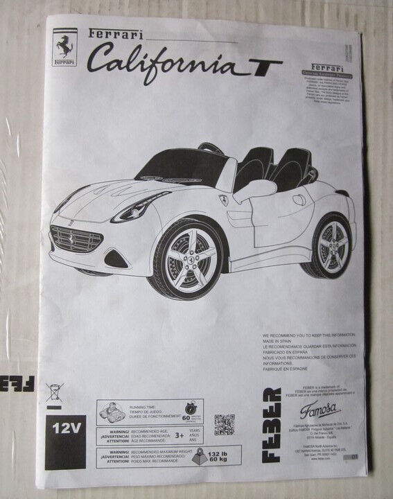 Rev up the Fun with the Ferrari California T Kids' Electric Car