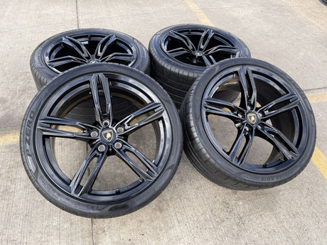 19" Lamborghini Huracan EVO LP580 OEM wheels rims 2020 2021 2022 2023 2024 2025 Texas Truck Tire