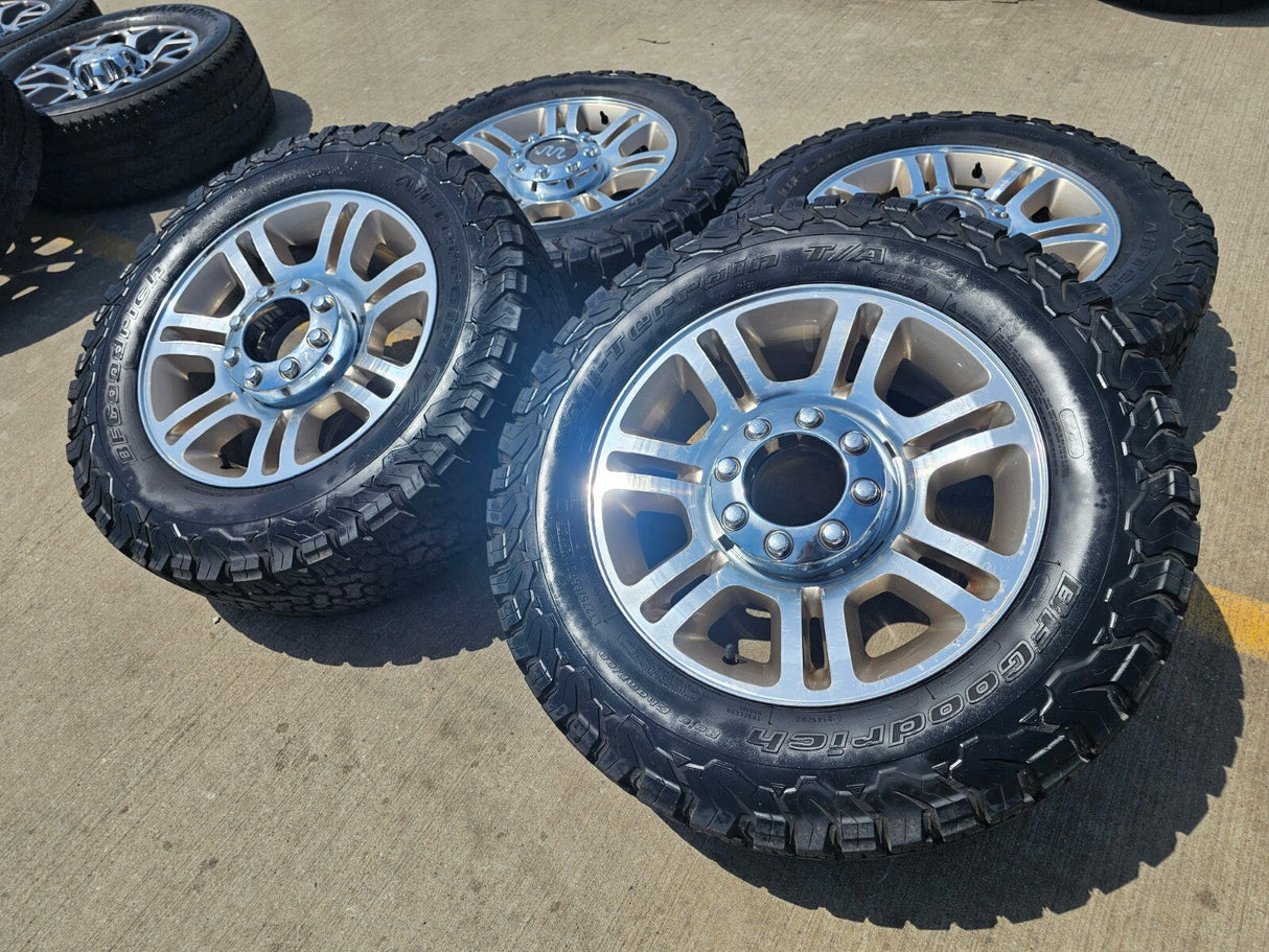 20" Ford F-250 F-350 OEM 3951 3845 KING RANCH rims wheels tires BFG KO2 A/T Texas Truck Tire
