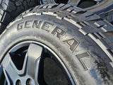 17" Ford Bronco wheels rims 95292 10383 SASQUATCH Ranger 2024 2025 GENERAL A/TX Texas Truck Tire