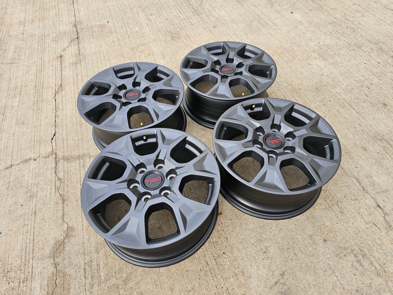 18" Toyota Land Cruiser TRD Tundra Sequoia OEM wheels rims Tacoma GX550 2026 NEW Texas Truck Tire