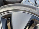 18" Tesla Model 3 OEM Photon 95910 wheels rims 2024 2025 2026 2027 NEW MICHELIN Texas Truck Tire