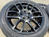 18x8 18" Lorenzo WL036 wheels rims tires 5x4.5 5x114.3 Camry Accord Mustang Texas Truck Tire