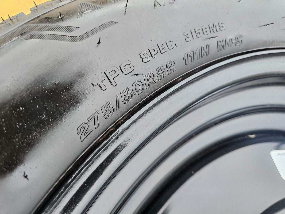 22" Chevy GMC Transport Steel OEM wheel rim Sierra Silverado Escalade tire NEW Texas Truck Tire