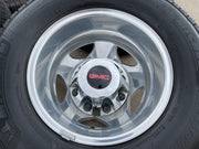 17" Chevy Silverado GMC Sierra 3500 Dually rims wheels OEM 5519 5520 MICHELIN Texas Truck Tire