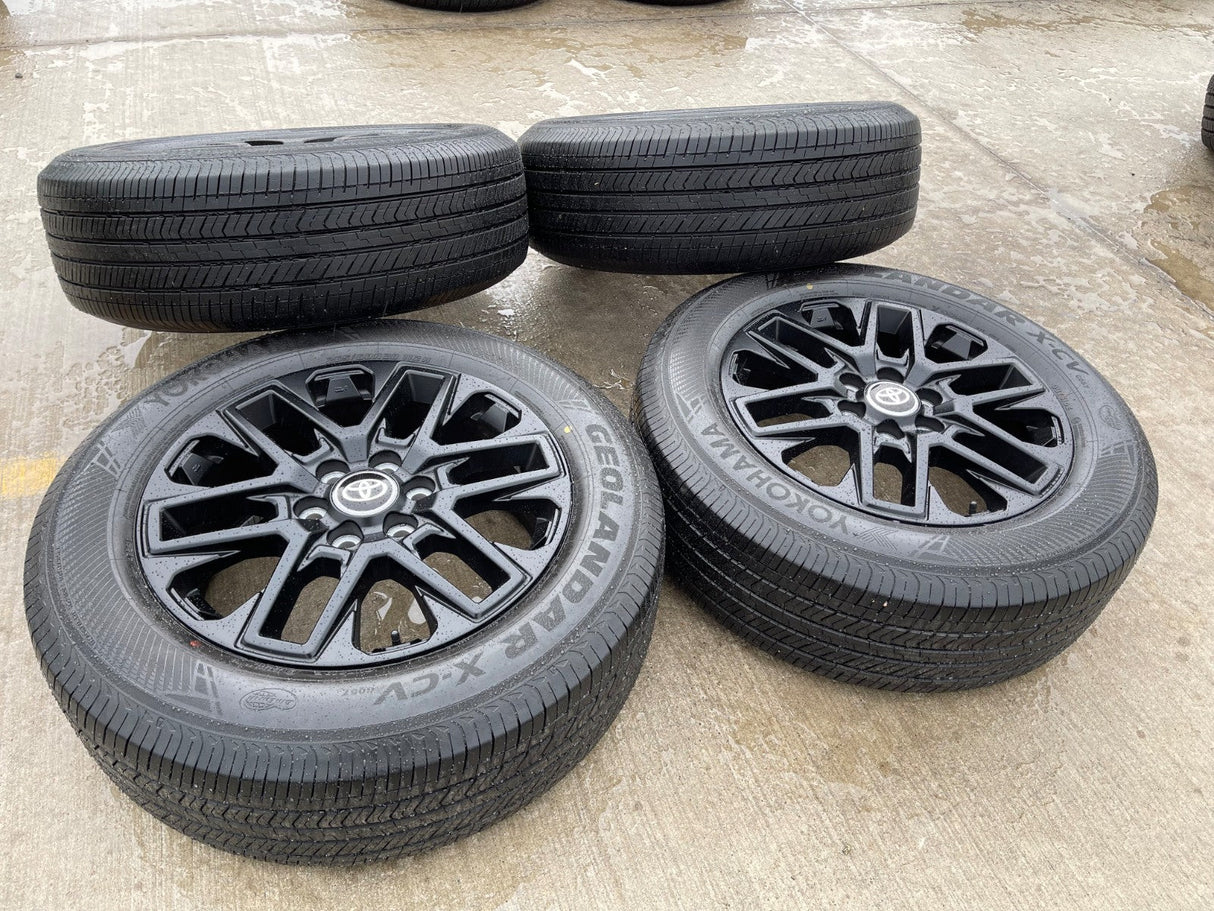 20" Toyota Tundra TRD OEM wheels rims TSS 75276 95295 Sequoia 2024 2025 2026 NEW Texas Truck Tire