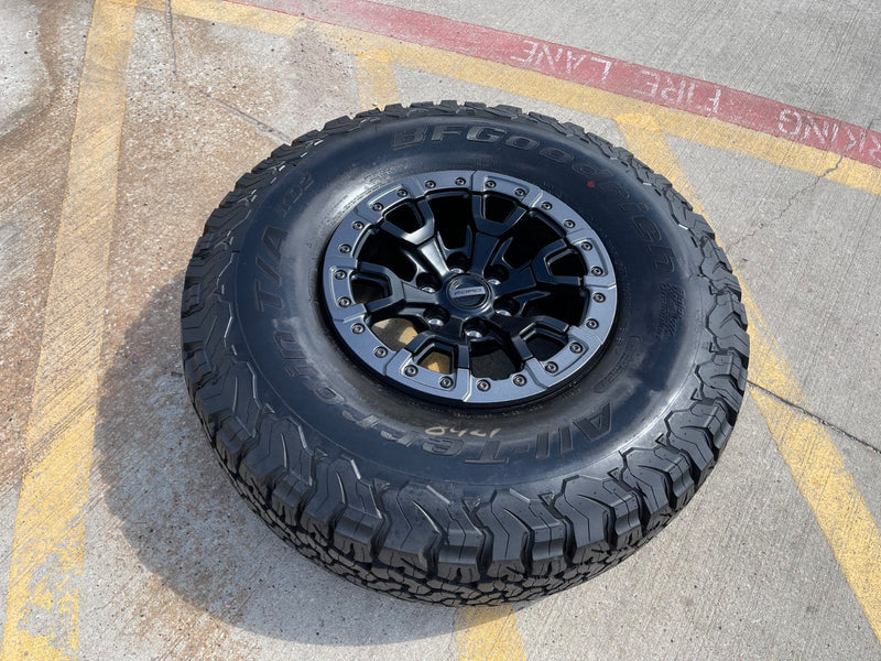 17" Ford F-150 Raptor Bronco R OEM BEADLOCK 51222 rim wheel 2025 2026 NEW 37" Texas Truck Tire