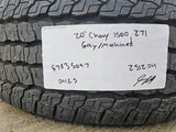20" Chevy Silverado Z71 GMC Sierra Canyon Colorado OEM wheels rims 2025 2026 NEW Texas Truck Tire