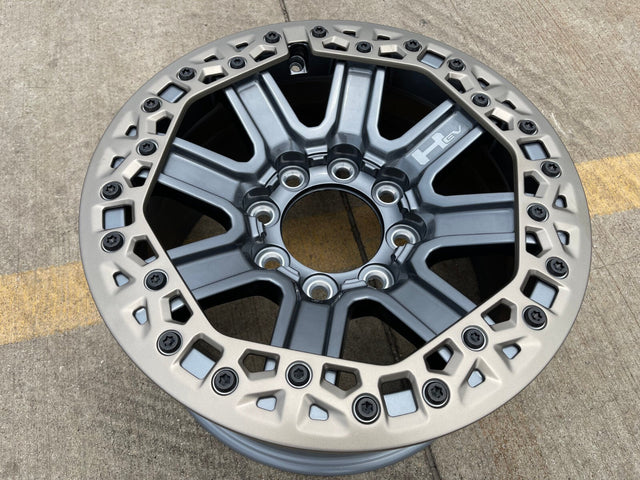 18" Hummer Grazen beadlock EV HEV 2500 OEM wheel rim 2023 2024 2025 2026 NEW Texas Truck Tire