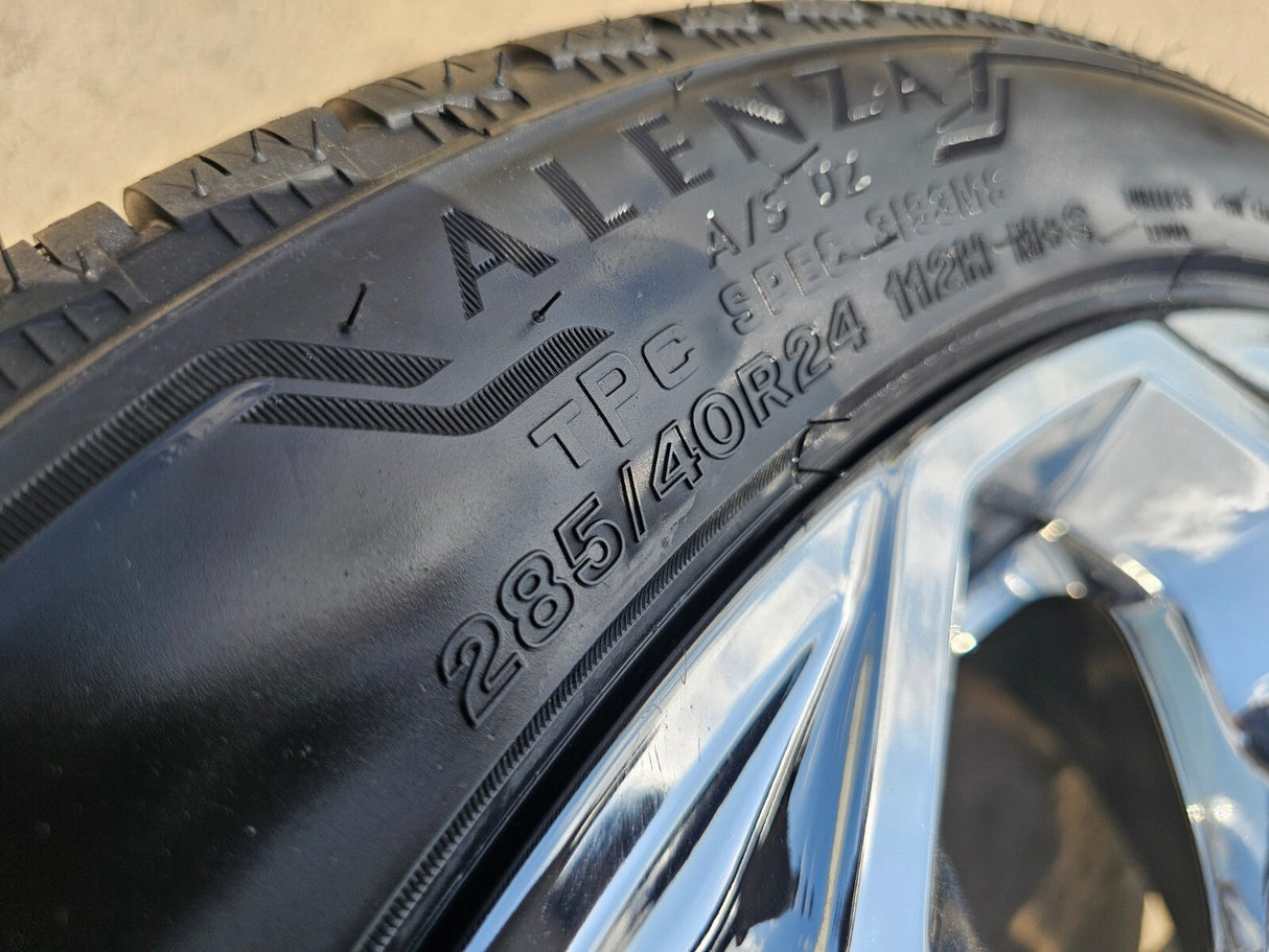 24" GMC Yukon Sierra Tahoe Cadillac Escalade V OEM wheels rims 2025 2026 NEW Texas Truck Tire