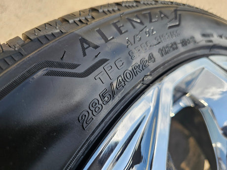 24" GMC Yukon Sierra Tahoe Cadillac Escalade V OEM wheels rims 2025 2026 NEW Texas Truck Tire