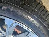 22" Chevy Tahoe Silverado Suburban OEM wheels rims 2025 2026 NEW MICHELIN Texas Truck Tire
