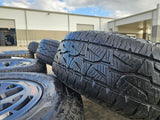 17" Nissan Frontier X-PRO OEM Desert Runner wheels rims tires DUELER A/T Texas Truck Tire