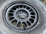 17x8.5 17" Method Racing MR318 Silverado RAM Tacoma wheels rims 6x139 6x5.5 35" Texas Truck Tire