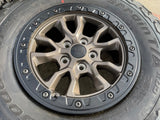 (5) 17" Jeep Wrangler 392 Gladiator OEM 9304 95240 BEADLOCK wheels rims NEW BFG Texas Truck Tire