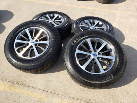 18" Ford F-150 Expedition 10142 OEM rims wheels tires 2018 2019 2020 2022 2023 Texas Truck Tire