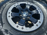 17" Ford Bronco HERITAGE OEM 10386 wheels rims BEADLOCK 2024 2025 2026 NEW 37" Texas Truck Tire