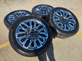 22" GMC Yukon Chevy Tahoe Escalade OEM 95486 wheels rims 2024 2025 2026 NEW Texas Truck Tire
