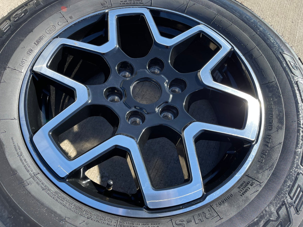 18" Ford Bronco wheel rim 95213 10389 Ranger spare 2022 2023 2024 2025 2026 Texas Truck Tire