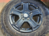 17" Jeep Wrangler Rubicon OEM wheels rims 9216 Gladiator tires NEXEN NEW Texas Truck Tire