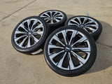24" Cadillac Escalade PLATINUM OEM wheels rims V 2023 2024 2025 2026 2027 NEW Texas Truck Tire