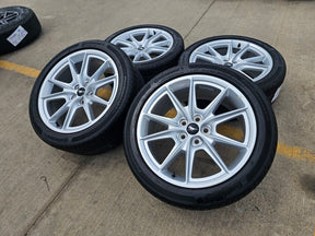 19" Ford Mustang Stealth GT OEM wheels rims 95759 tires 2022 2023 2024 2025 2026 Texas Truck Tire