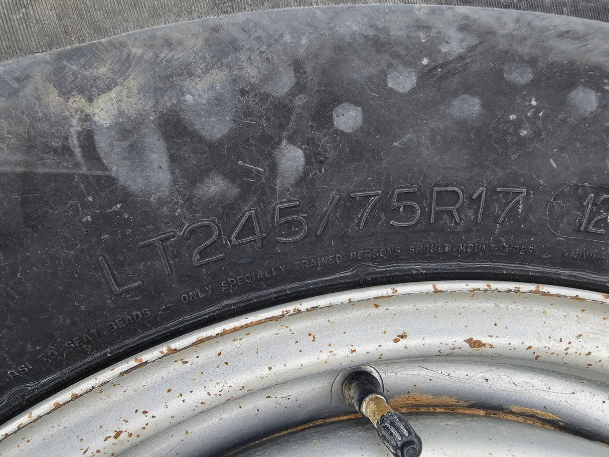 17" Ford F-250 F-350 OEM 3828 wheel rim 2020 2021 2022 2023 2024 2025 MICHELIN Texas Truck Tire