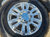 20" GMC Sierra Denali 2500 3500 OEM 5957 wheels rims tires 2024 2025 2026 NEW Texas Truck Tire
