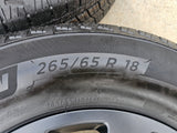 18" Toyota Land Cruiser OEM TRD wheels rims 95952 Tundra Sequoia MICHELIN NEW Texas Truck Tire