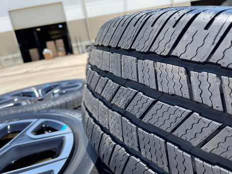 22" Rivian R1T R1S OEM wheels rims tires 2022 2023 2024 2025 2026 NEW MICHELIN Texas Truck Tire