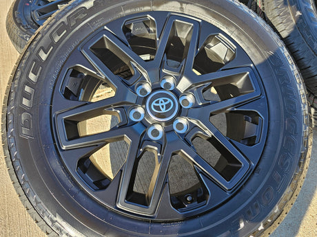 20" Toyota Tundra TRD OEM wheels rims TSS 75276 95295 Sequoia 2024 2025 2026 NEW Texas Truck Tire