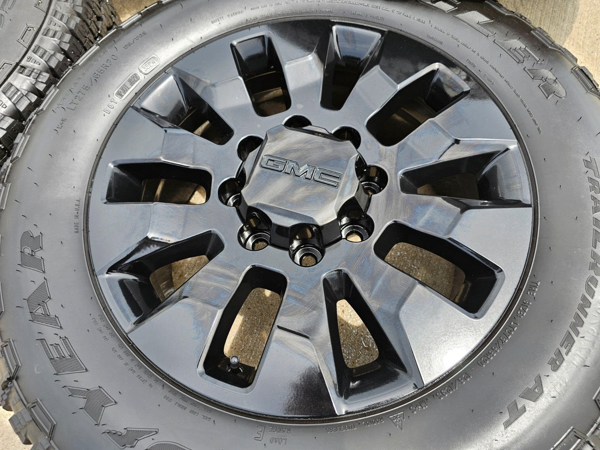 20" GMC Sierra DENALI Chevy Silverado 2500 3500 OEM 5960 5947 wheels rims NEW Texas Truck Tire