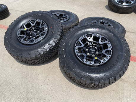 17" Ford F-150 Raptor R OEM BEADLOCK rims wheels 2024 2025 2026 BFG NEW Texas Truck Tire