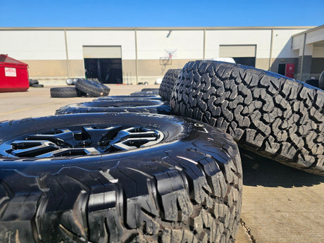 17" Ford F-150 Raptor Bronco OEM rims wheels BFG 10461 tires 2025 2026 BFG NEW Texas Truck Tire