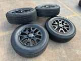 17" Toyota Tacoma 4Runner TRD Black OEM 94254 10637 wheels rims 2025 2026 NEW Texas Truck Tire