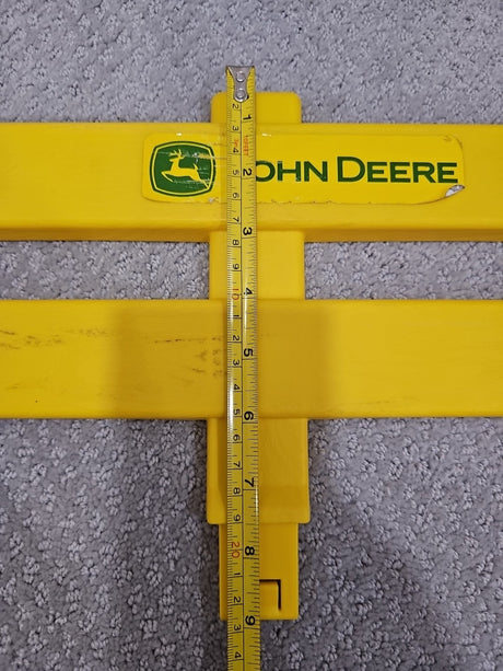 Kids' Yellow Ride-On Tractor Wagon Trailer with Side Gate Section