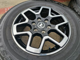 18" Ford Bronco wheels rims black 95213 Ranger tires 2022 2023 2024 2025 2026 Texas Truck Tire