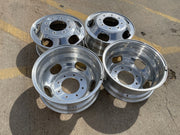 17" Ford F-350 Dually OEM 10477 10478 rims wheels 2023 2024 2025 2026 POLISHED Texas Truck Tire